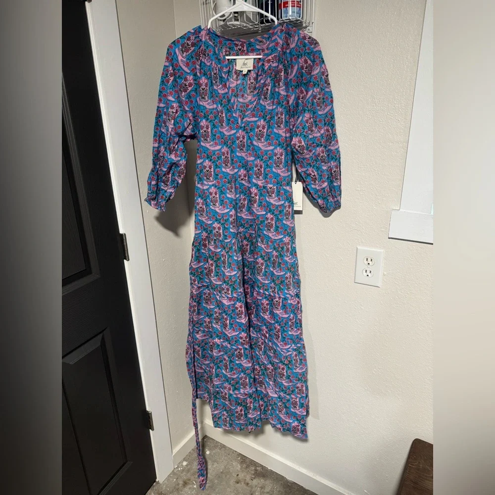 Printfresh NWT Rhinestone Cowgirl - Main Street Dress - Blue Jean - Picture 4 of 6